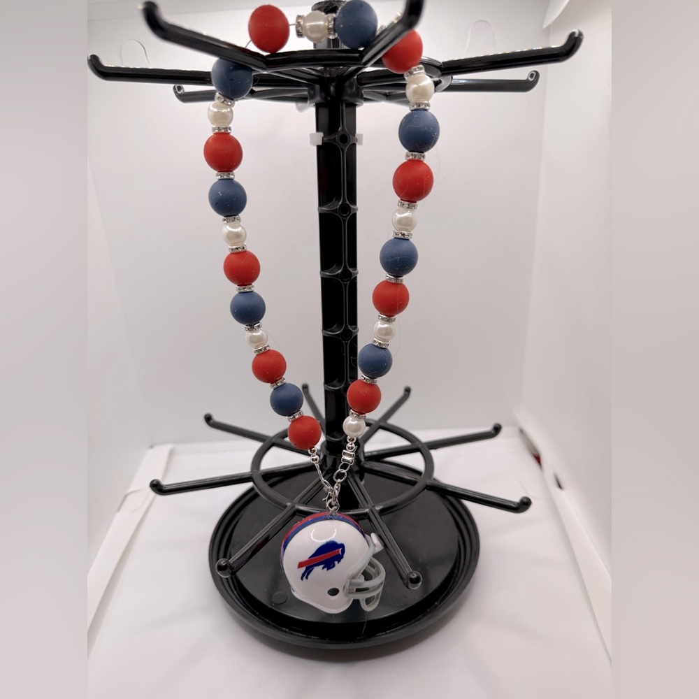 Buffalo Bills Rearview Mirror Charm